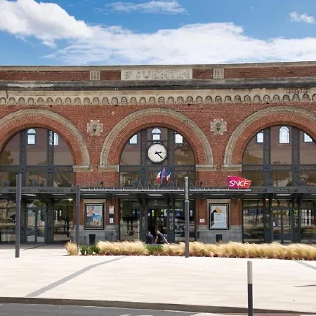 Faubourg 5 D'isle Cosy Proche Gare Iut Апартаменты Сен-Кантен